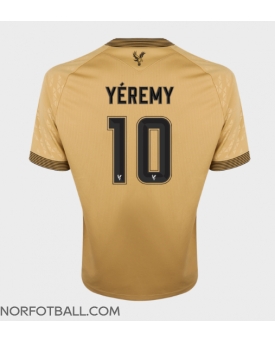 Billige Fotballdrakt Crystal Palace Yeremy Pino #10 Replika Bortedrakt 2025-26 Kortermet